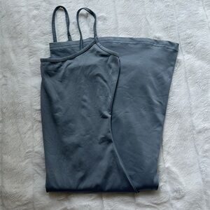 Blue/Grey Tight long dress